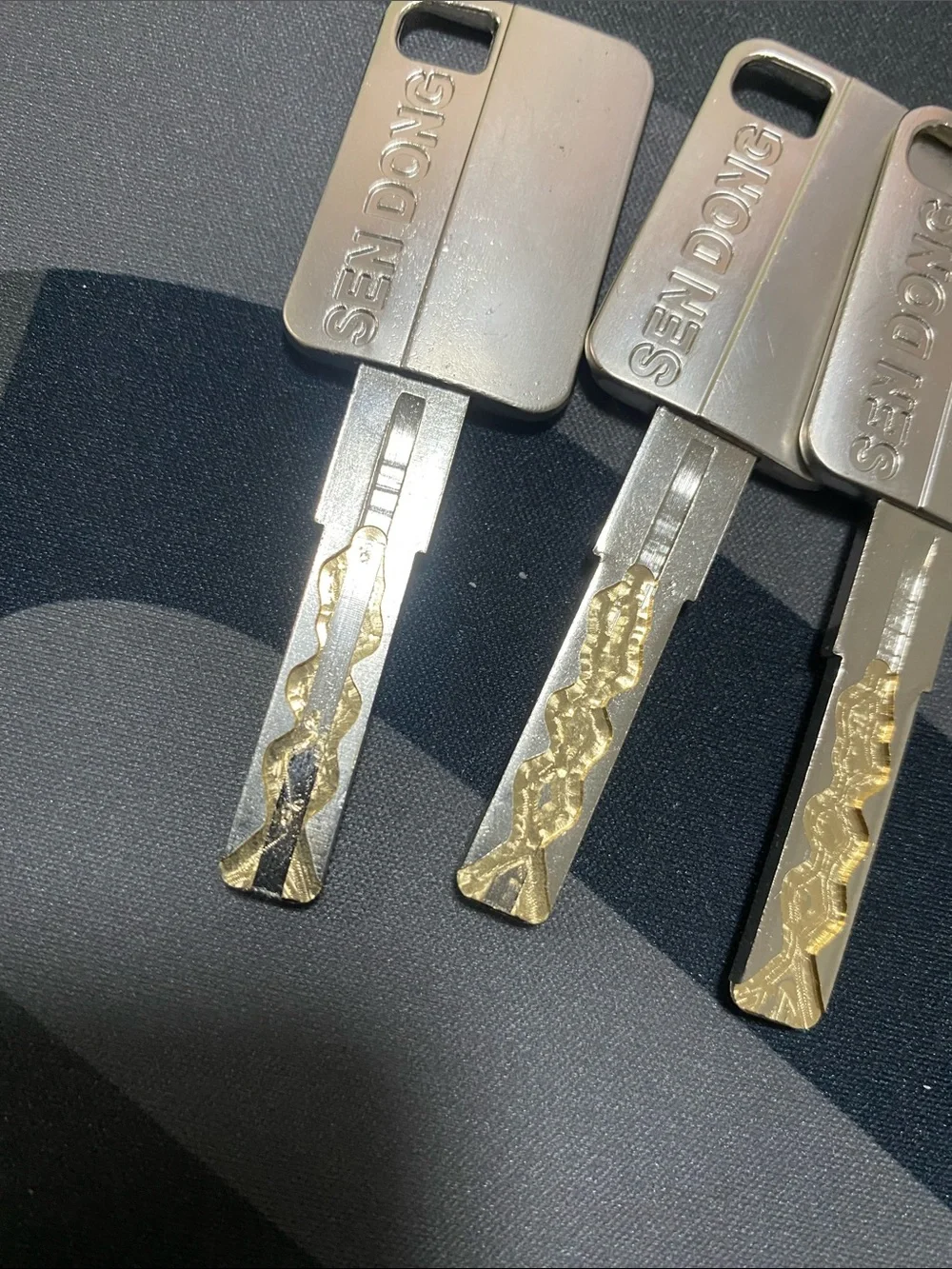 Silver & Gold Key Set — 4-Pack Key Blanks